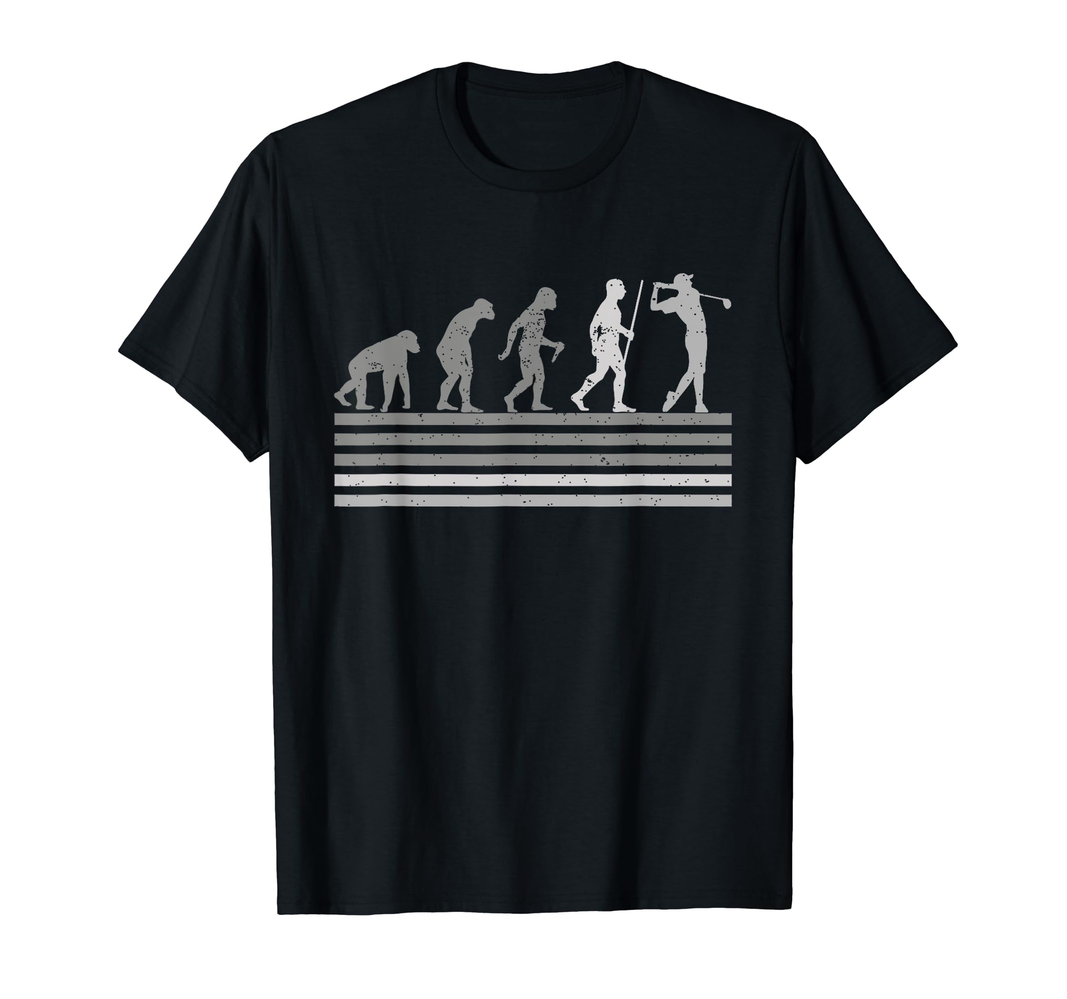 The Evolving Golfer - Funning Golfing T-Shirt