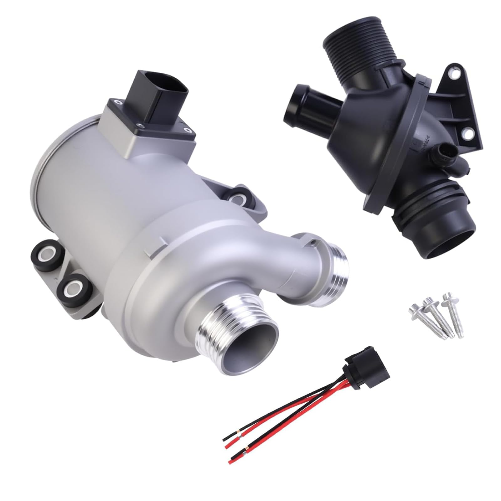 Photo 1 of 11518635089 Electric Engine Water Pump w/Thermostat Fit for BMW 320i, 320i xDrive, 328i, 328i GT xDrive, 328i xDrive, X5, 528i, 528i xDrive, X3, 428i, 428i Gran Coupe, 428i xDrive, X1 2.0L