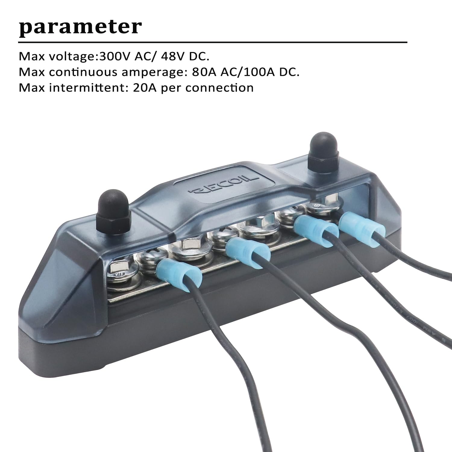AMPIRE Stromverteiler mit 7 Anschlüssen (4x M5) SOUNDZONE AMPIRE Stromverteiler mit 7 Anschlüssen (4x M5) SOUNDZONE
