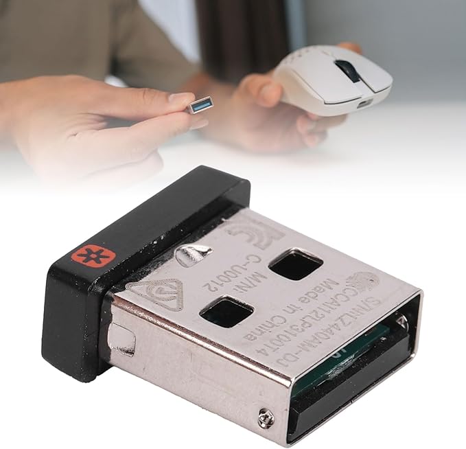 Receptor USB Bewinner Inalámbrico para Mouse y Teclado Unifying miniatura 5