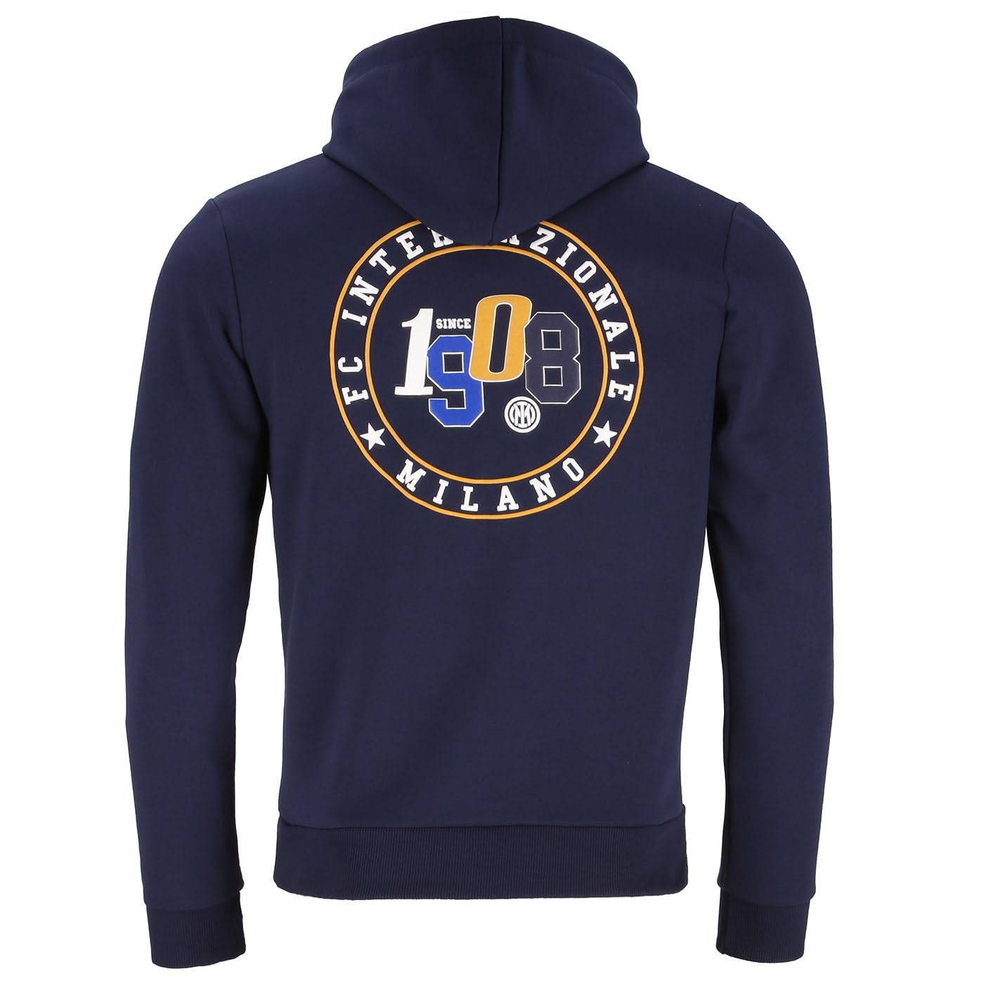 Inter Inter Internazionale College Blue Hoodie Top - M Prodotto Ufficiale Uomo (Pacco da 1)