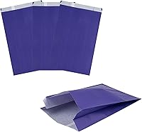 Vista 34 de Restaurantware Bag Tek - Bolsas de papel de 5 x 3 x 8.75 pulgadas para aperitivos, 100 bolsas desechables para papas fritas, a prueba de grasa