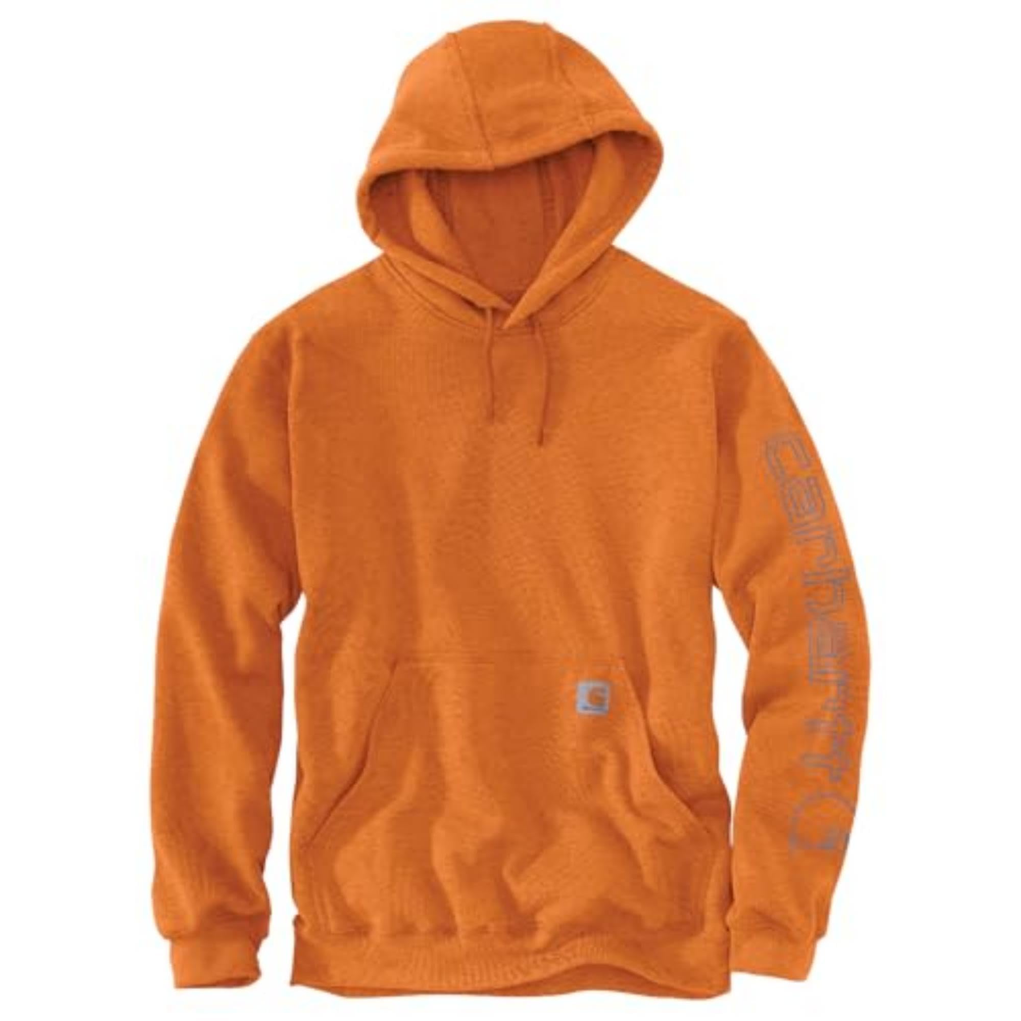 Carhartt Men's Iconic K288 Logo Sweatshirt Closeout, Rust Heather, S