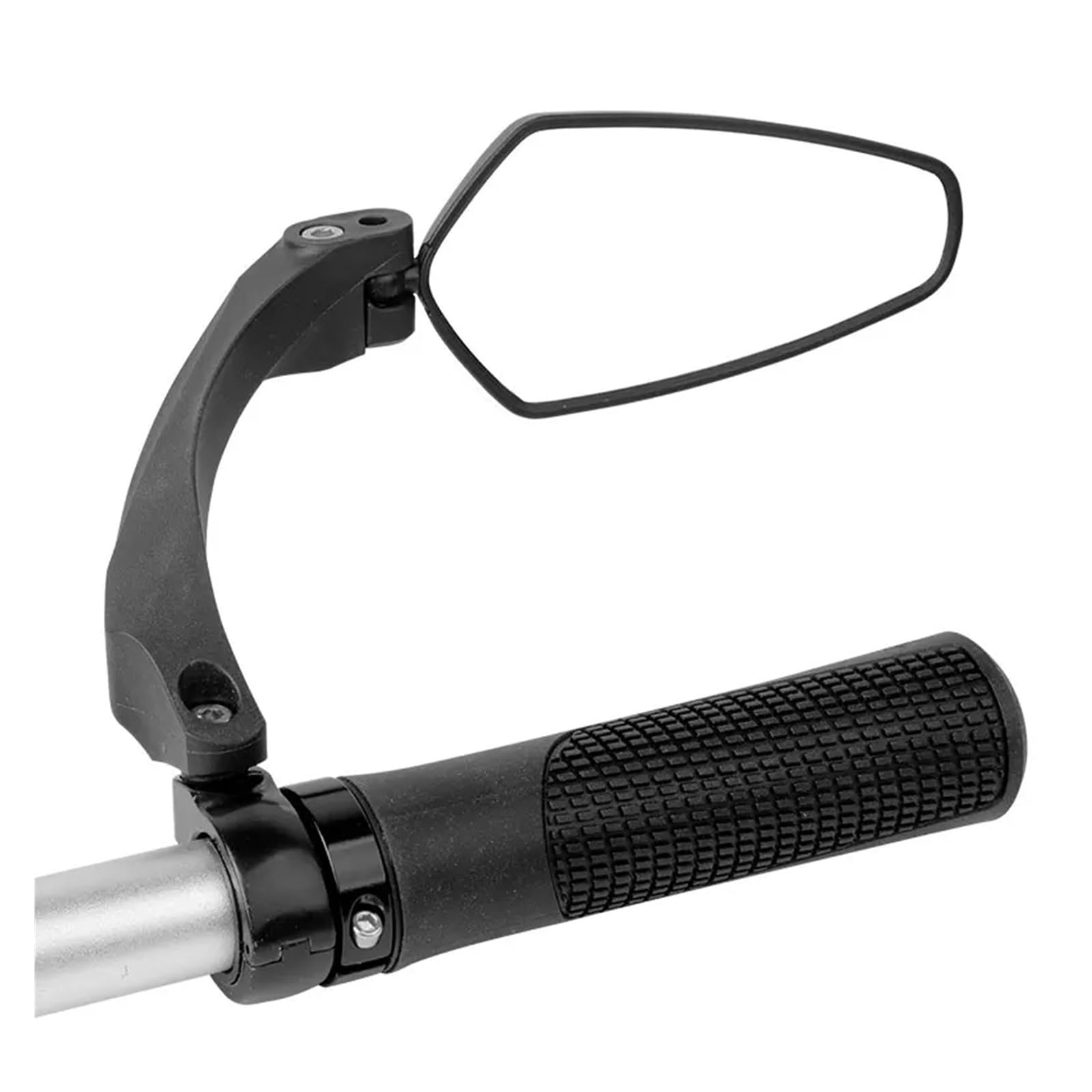 retroviseur velo Rétroviseur de cyclisme moto e-bike Scooter réflecteur de guidon vtt vélo Angles de vue larges rétroviseurs réglables(Right 2)