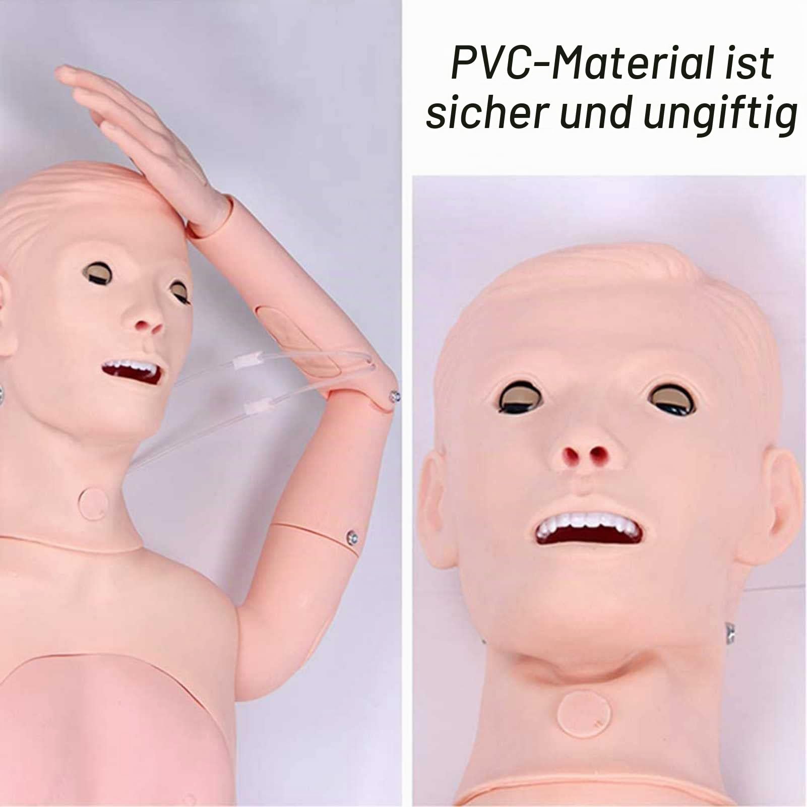 170 cm lebensgroße Krankenpflege Pflegepuppe Altenpflege PVC Krankenpflegepuppe, Schaufensterpuppe zum Lehre & Bildung Medizinische Versorgung