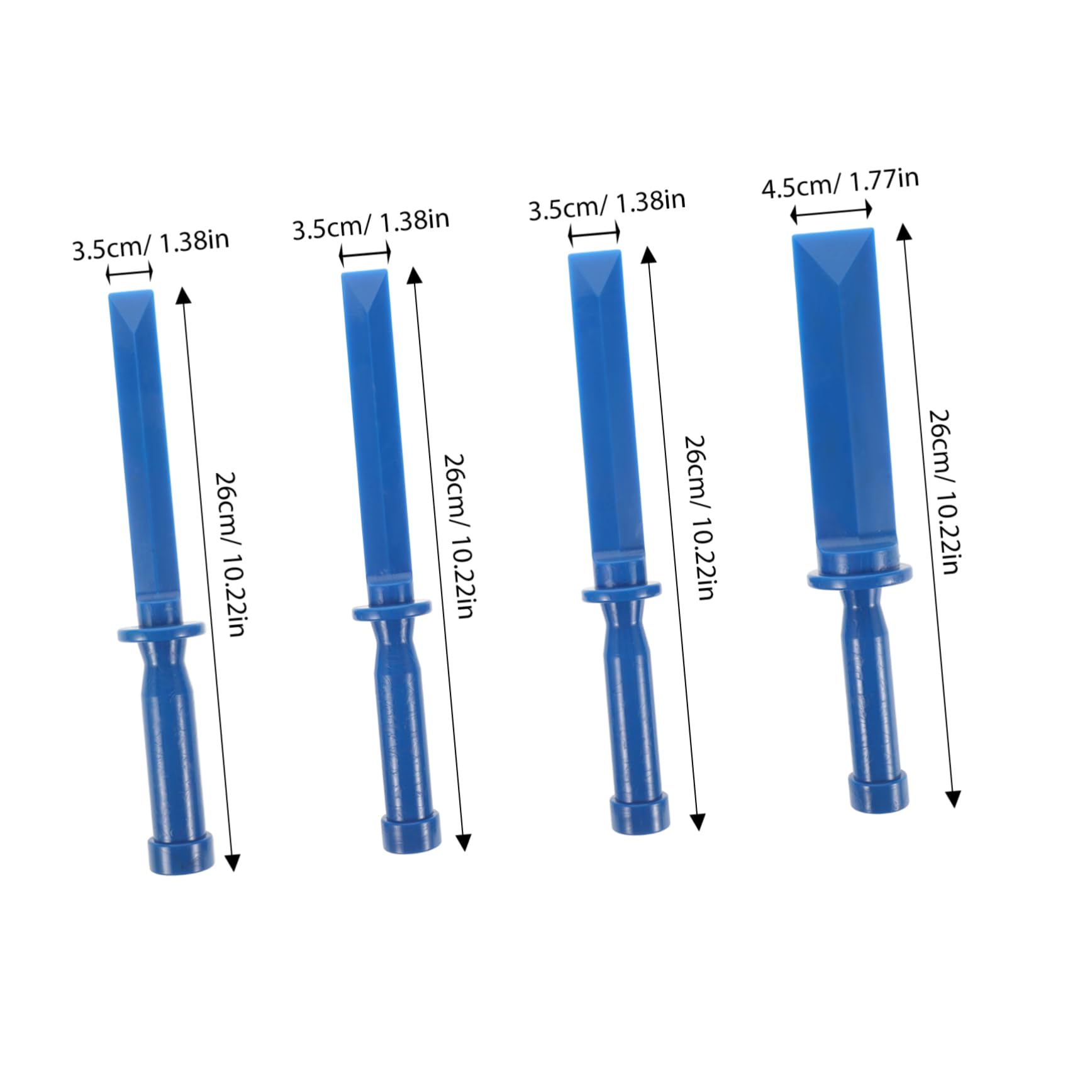 Cabilock 1 Set Car Scraper Exterior Plaster Scraper Scrapers Car Detailing Kit Interior Cleaner Tools Scrappers Tool Cleaning Scrubber Film Scraper Scrubbing Blue Plastic