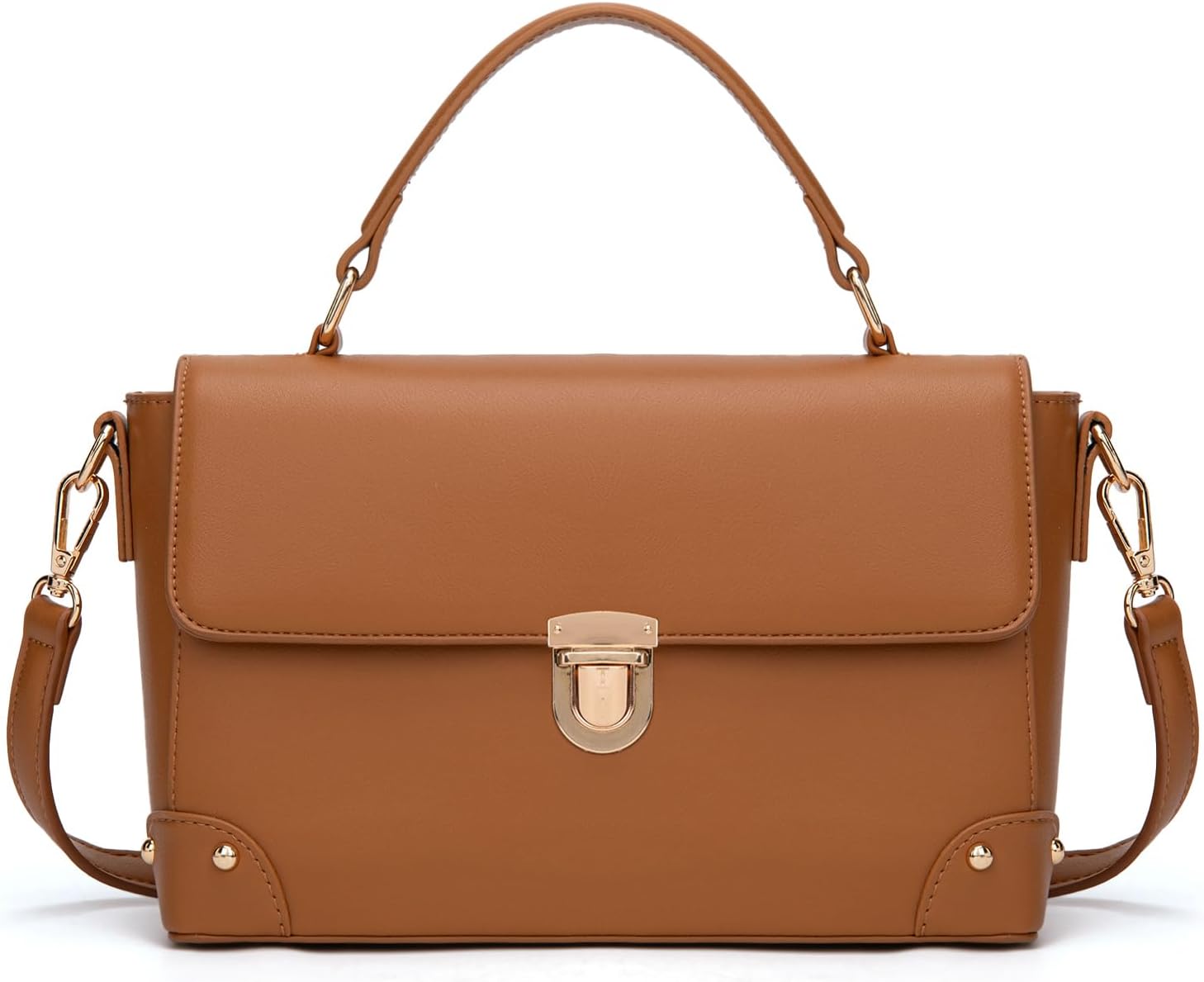 Milan Chiva Small Crossbody Purse for Women Elegant Top Handle Designer Square Bags