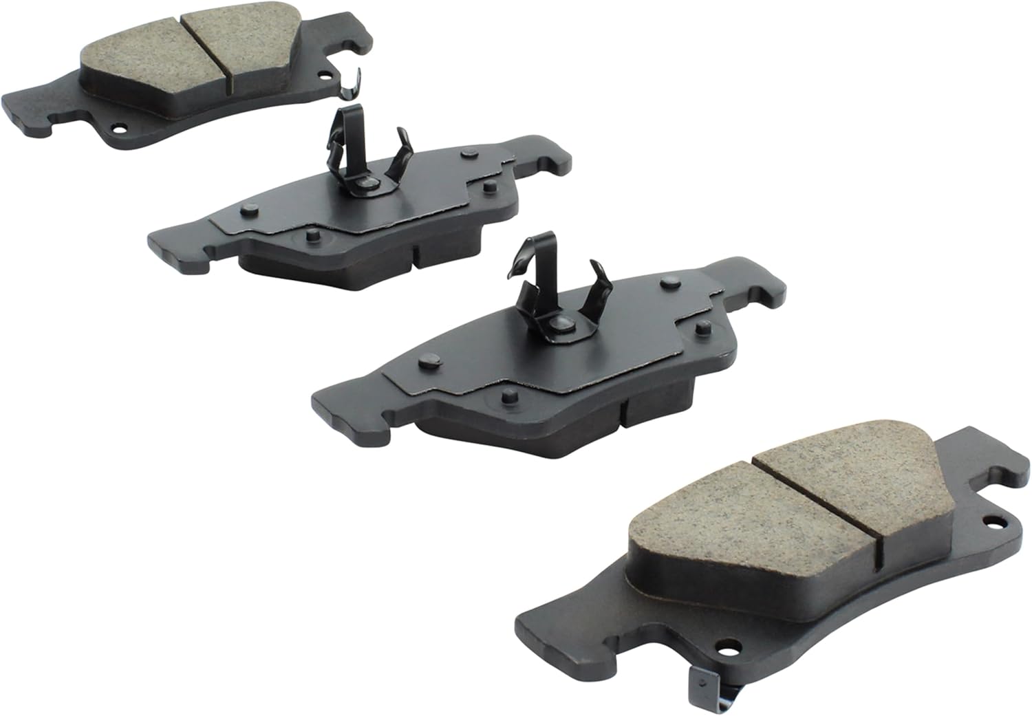 QUALITY-BUILT Rear Ceramic Brake Pads, QB 1000-1498C, Compatible with 2011-2024 Dodge/Jeep (Durango,Grand Cherokee,Grand Cherokee WK)
