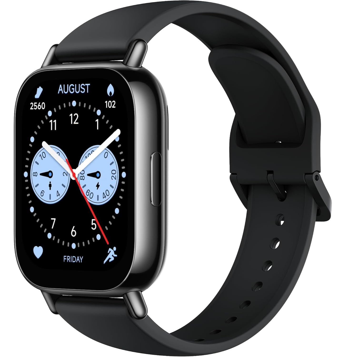 Xiaomi Redmi Watch 5 Lite |Reloj Inteligente Cuadrado con Llamadas Bluetooth | Smartwatch con Pantalla AMOLED de 1,96" | Resistente al Agua |18 días de Autonomía |150 Modos Deportivos | Color Negro