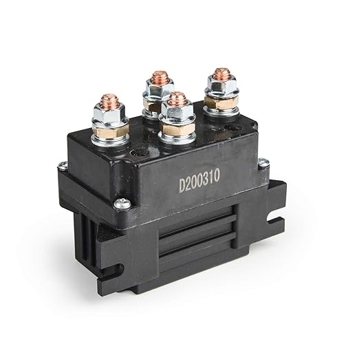 MaySpare MaySpare - Relé solenoide de cabrestante de 12 V 500 A para control de cabrestante ATV UT de 8000-15000 lb