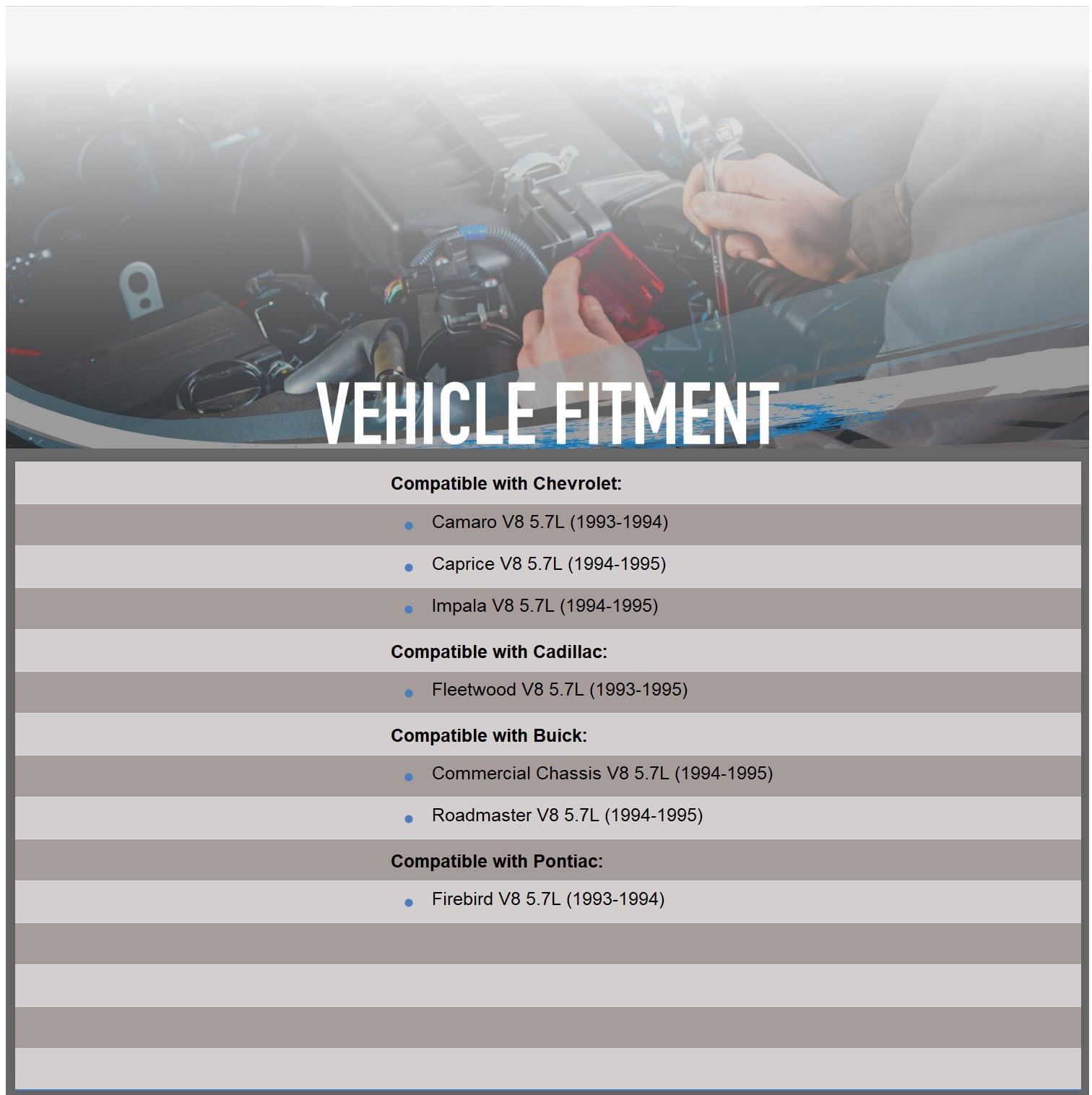 Engine Module Control PG-DM1986 Ignition Module Replacement For Firebird V8  (94-95 Icm Ignition Control Module