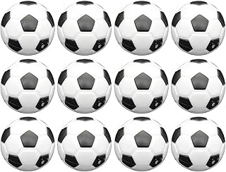 12 balones de repuesto para futbolín de mesa, oficial, 23 mm, tamaño pequeño, fácil instalación