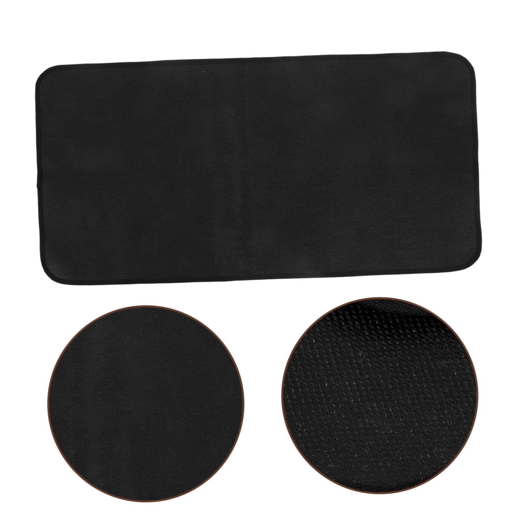 Happyyami Estera para Parrilla De Barbacoa Alfombrilla Ignífuga para Terraza y Patio Protector De Suelo para Barbacoa Accesorio De Seguridad para Fuego