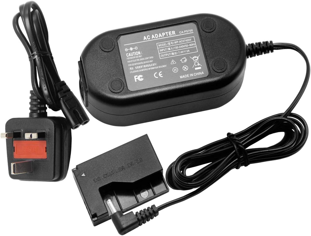 SinFoxeon EH-67 Camera Adapter battery replacement Charger kit for Nikon Coolpix L820, L810, L310, L120, L110, L105, L100, L330, L830, L840, L340, L320, Coolpix B500 Digital Cameras