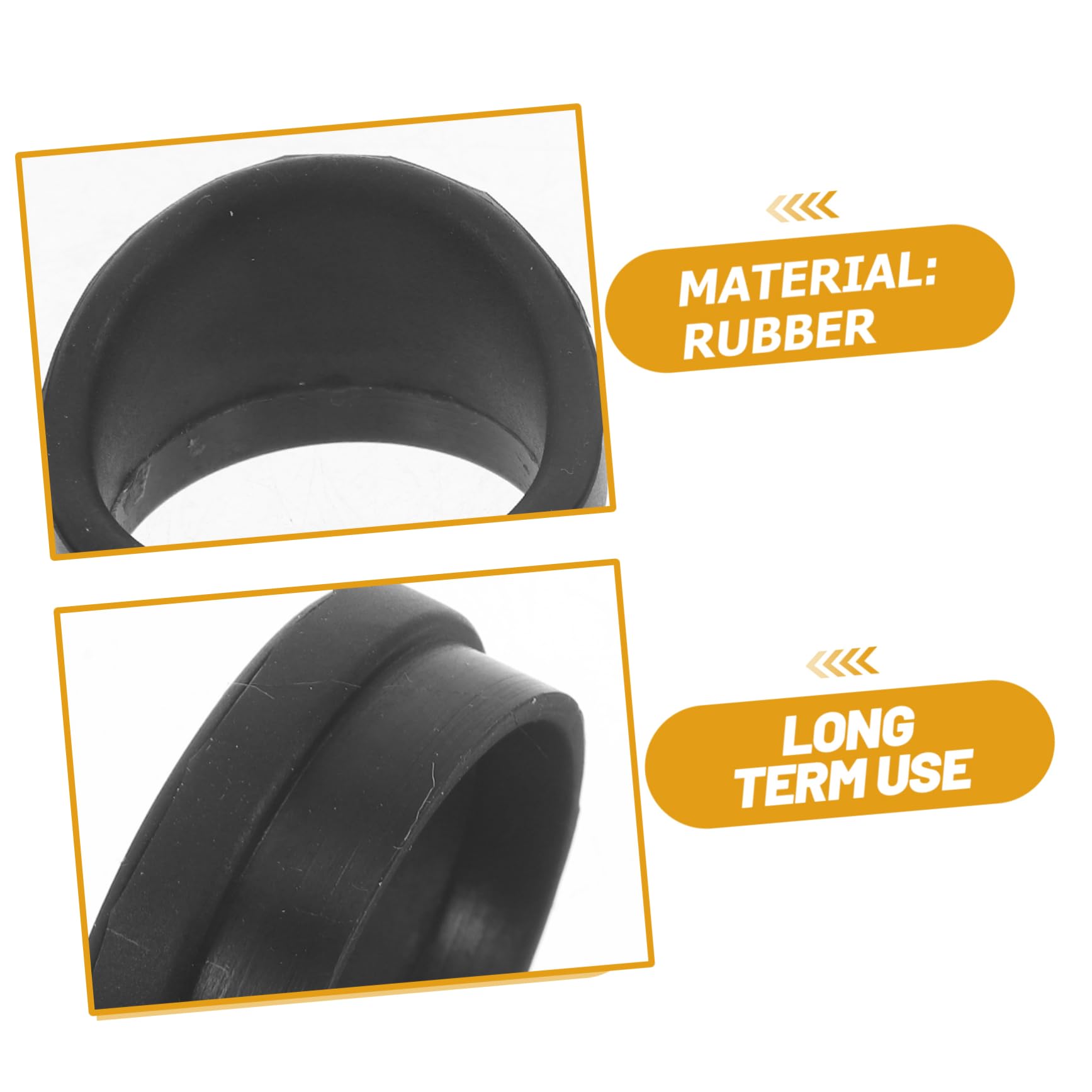 OHPHCALL 2pcs Microscope Eyepiece Covers Rubber Eye Shields Guard Eyepiece Protective Cups for Microscope Supplies