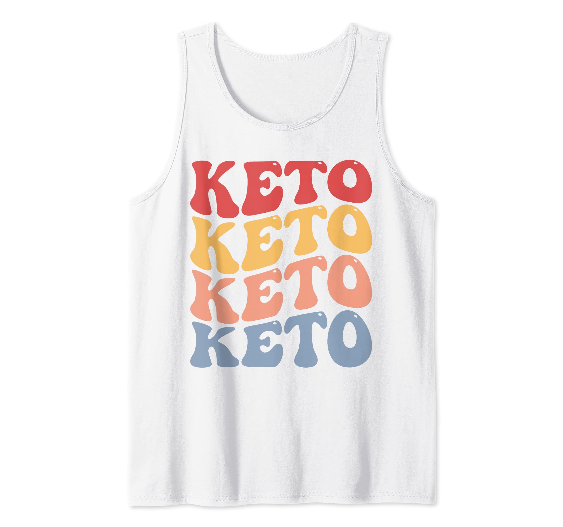 Keto Diet Ketogenic Diet Keto Groovy Tank Top