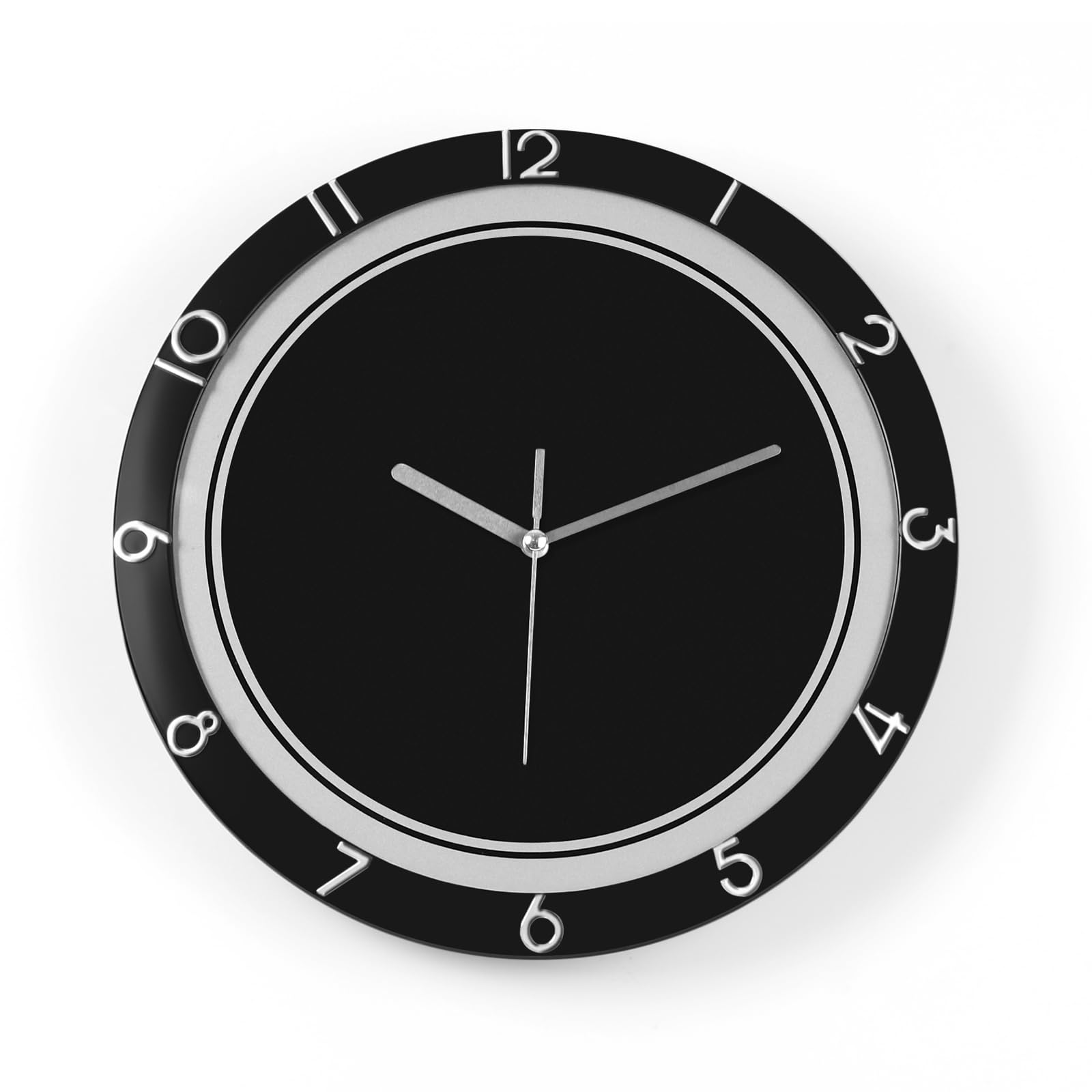 Petite horloge analogique étanche pour salle de bain et espaces humides