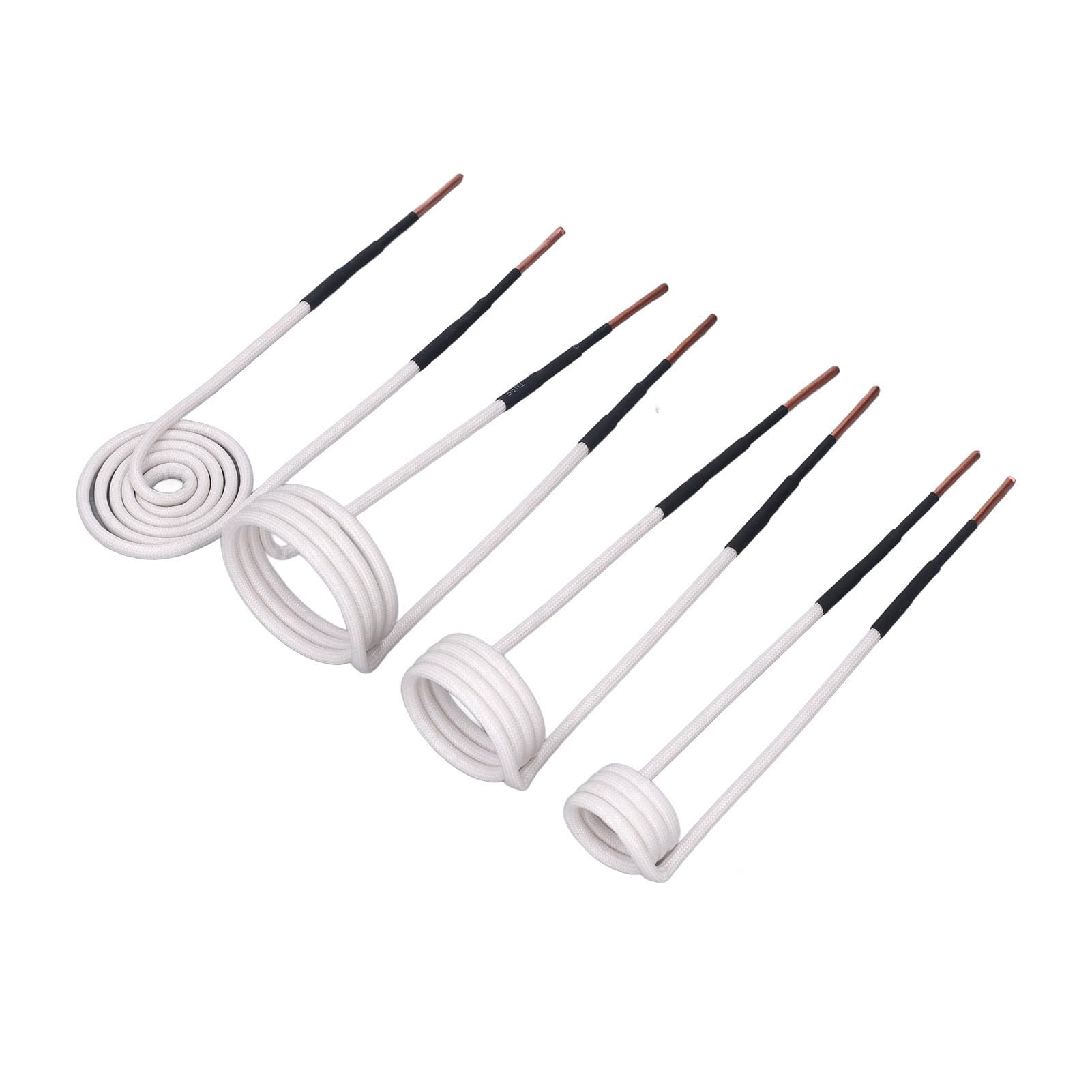6-teiliges Induktionsheizspulen-Set – 2,5 Mm Messingkern, Flexibel, Hitzebeständig Bis 1200°C – Für Rostige Schrauben & Muttern – In Praktischer Box