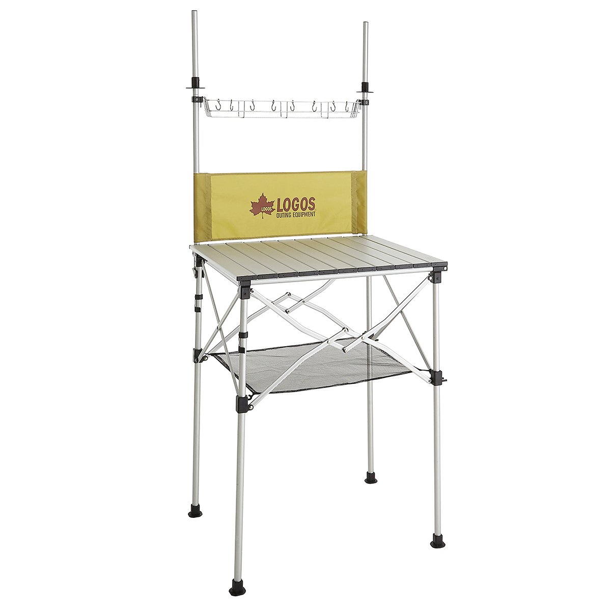 Amazon | ロゴス アウトドアテーブル キッチンテーブル smart LOGOS  