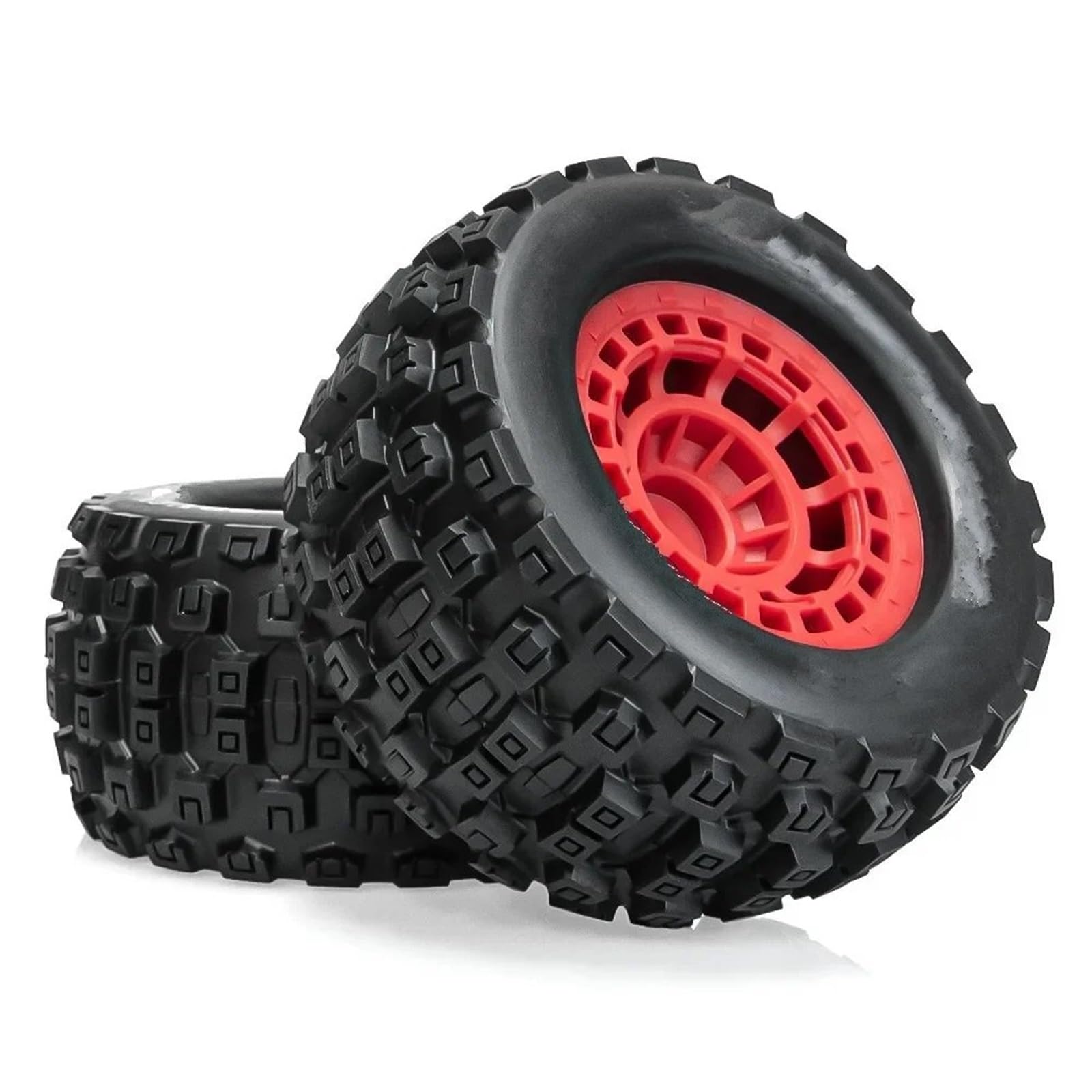 Per Arrma Big Per Rock Per Granito Per Vorteks 3S Per Traxxas Per Rustler 1/10 2.8 "MX Pneumatici Con Adattatore Esagonale Da 12mm Camion RC Accessori Giocattoli Rc