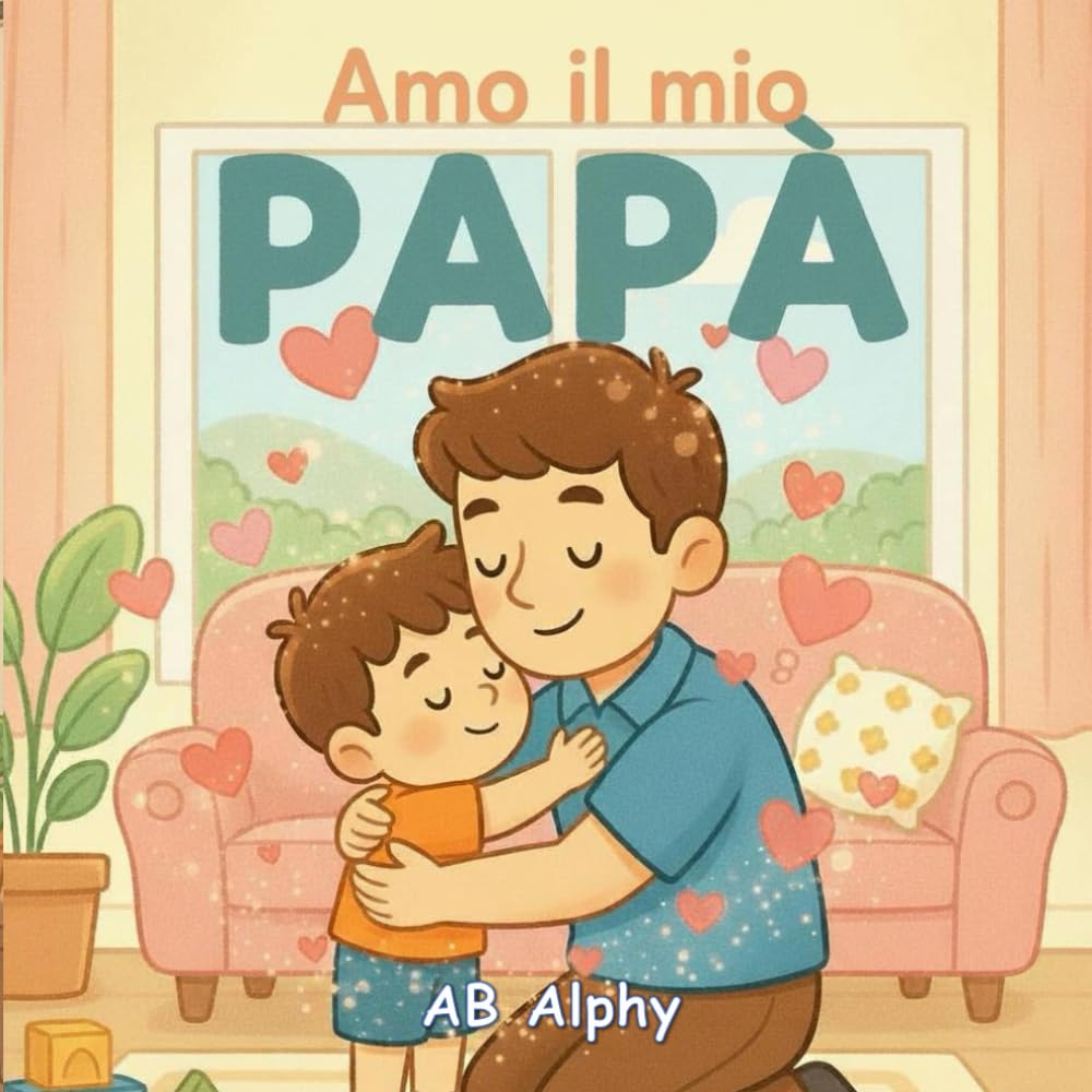 Amo il mio papà: Un dolce libro illustrato sull’amore, la sicurezza e la famiglia