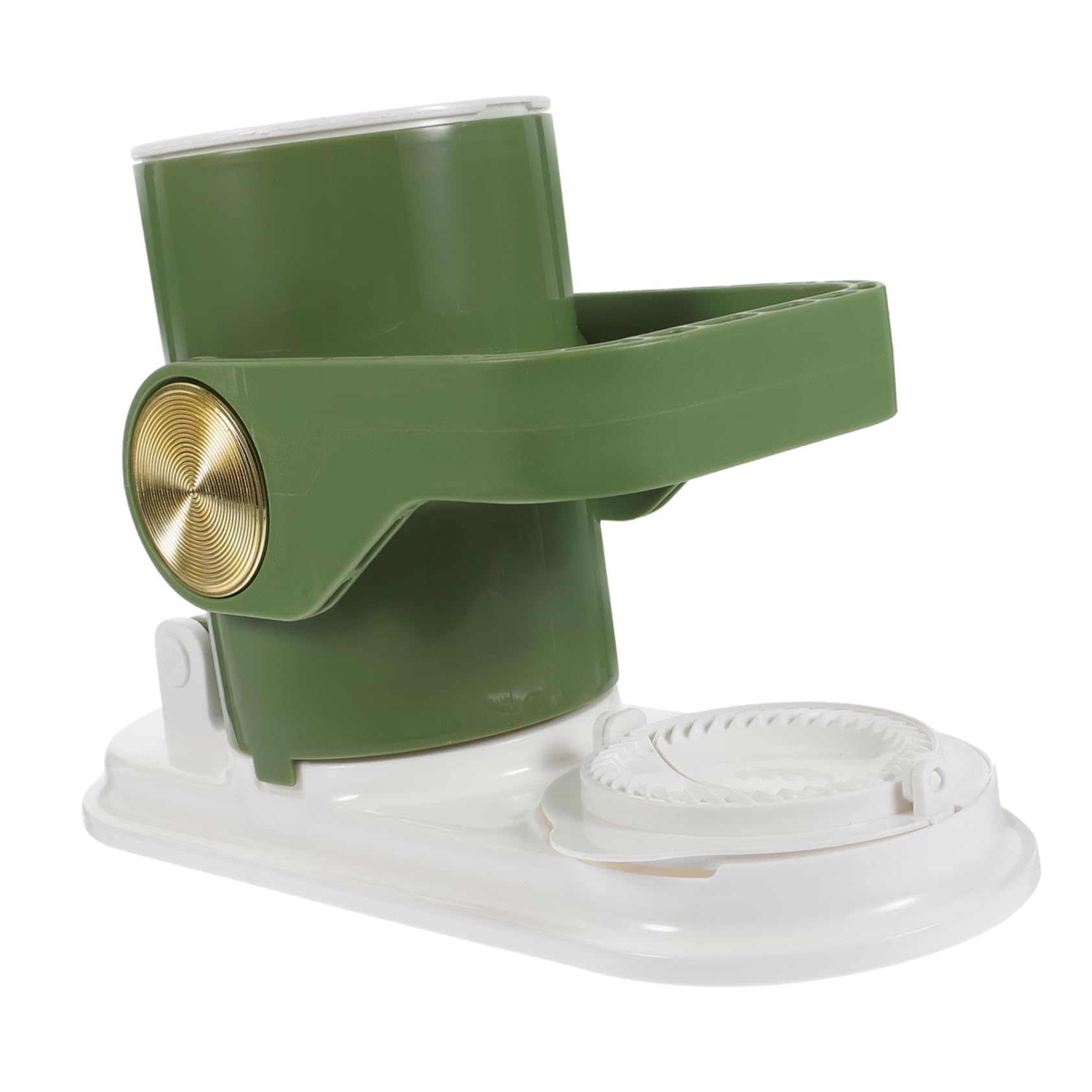 PRETYZOOM Ergonomic Handle Dumpling Wrappers Maker Easy Clean Multi-use Dough Press for Biscuits