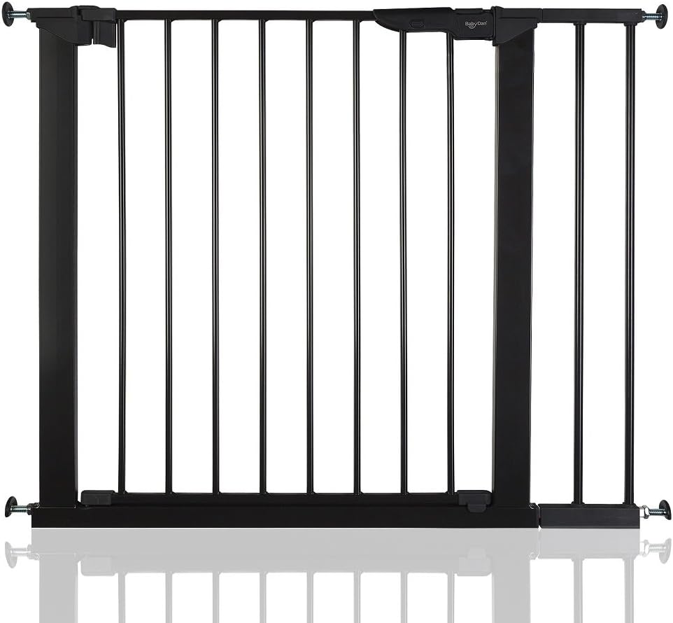 BabyDan Premier True Pressure Fit Baby Safety Stair Gate Black All Widths (86cm93.3cm) Amazon BabyDan Premier True Pressure Fit Baby Safety Stair Gate Black All Widths (86cm93.3cm) Amazon