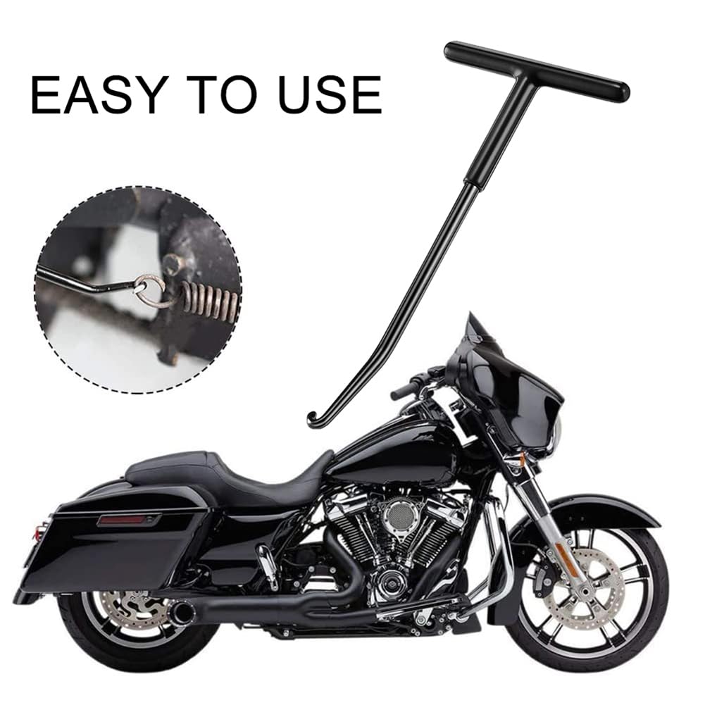 2 Pezzi Gancio Per Molle Moto - Strumento In Acciaio Carbonio Per Rimozione Molle Scarico - Foto 7