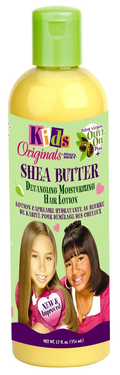 Africa's Best Kids Organics Shea Butter Detangling Moisturizing Hair Lotion 12 oz (Pack of 3)