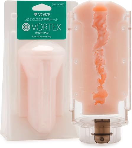 A10 Cyclone SA Vórtice de manga interior, copa masturbadora masculina, coño de bolsillo con material grueso, elástico y elástico, rotación de pene