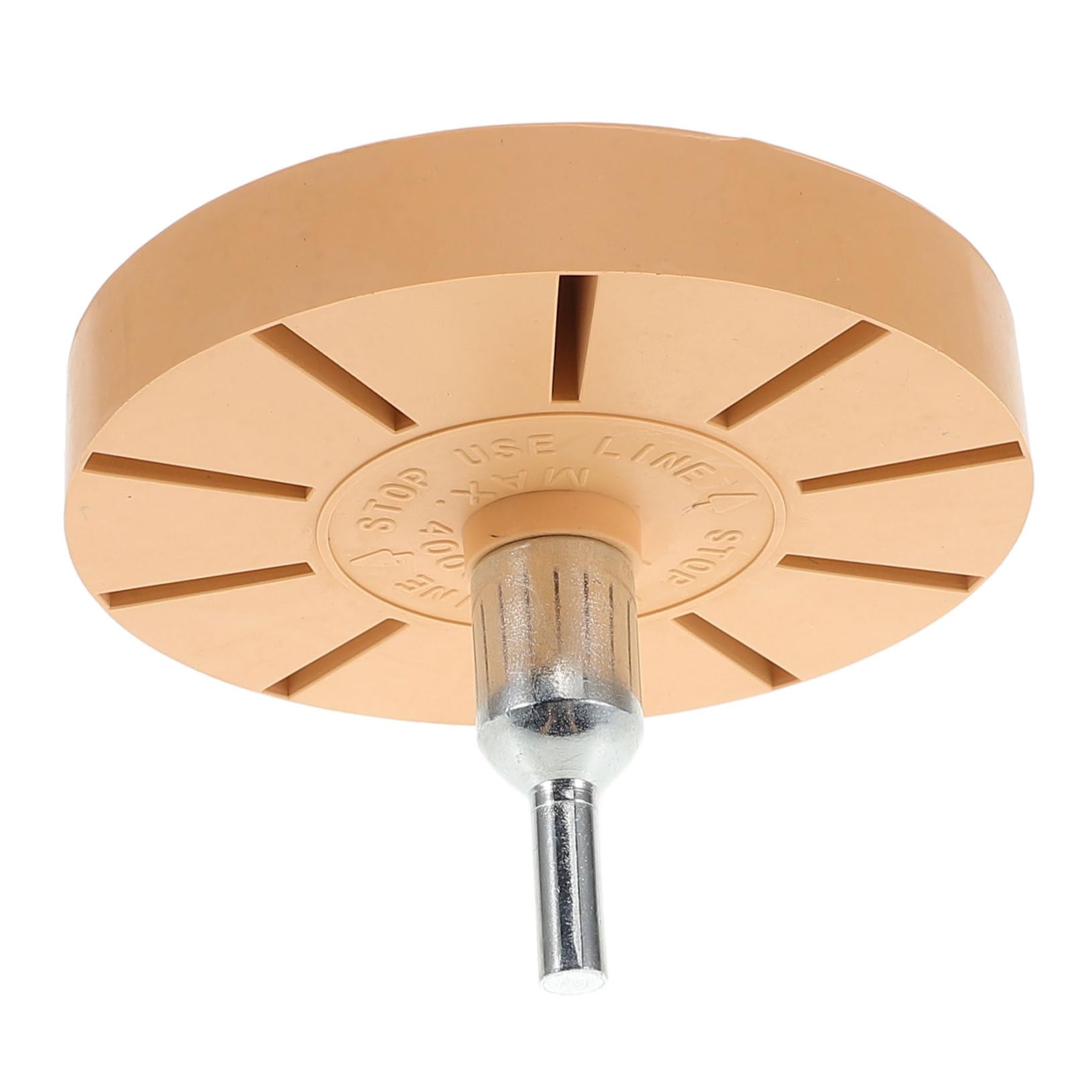 FUNOMOCYA Strip Wheel Adhesive Eraser Wheel 88mm Drill Accessory for Removing Stickers Decals Adhesives from Car Glass