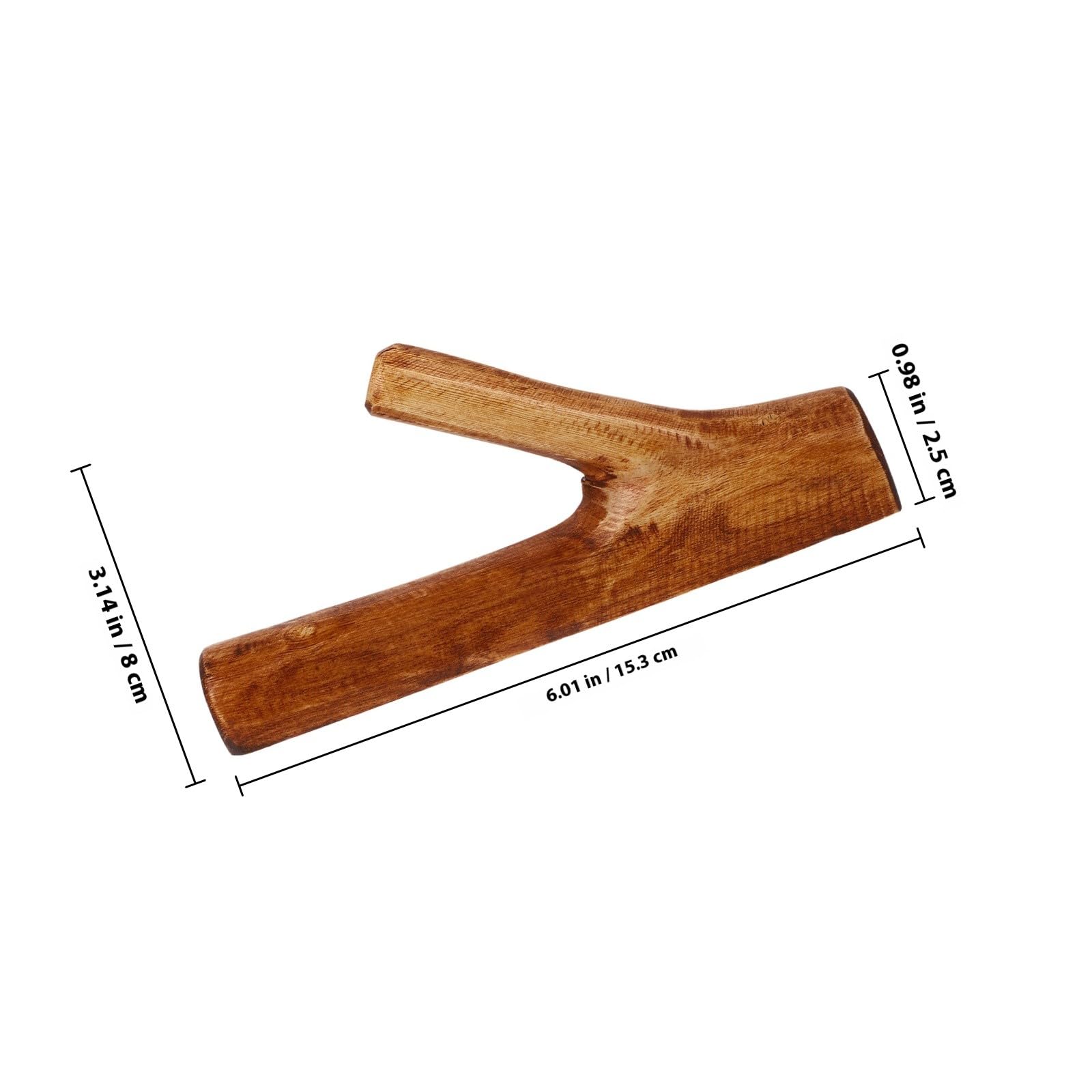 Didiseaon Gancho de Pared y Diseño Creativo de Madera Marrón Adhesivo Resistente Vintage para Colgar Abrigos y Llaves en Cocinas y Hoteles