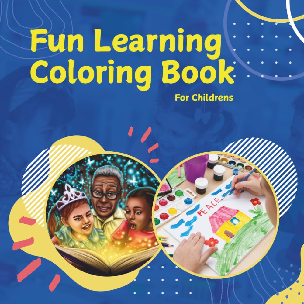 Fun Learning Coloring Book: For Childrens