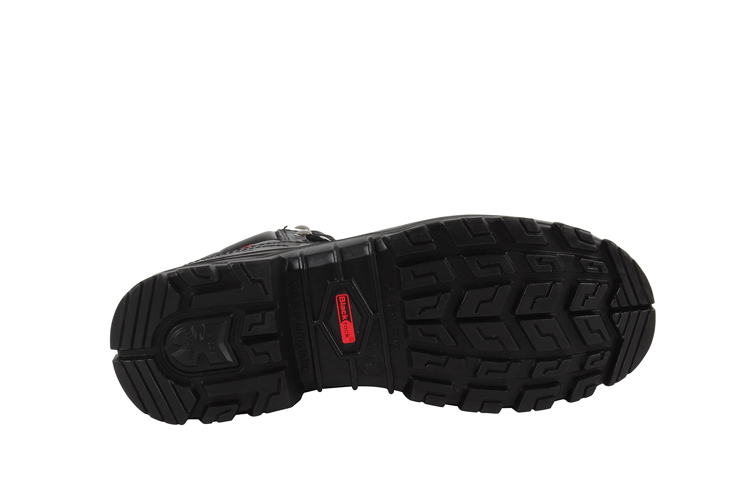 Blackrock Ultimate S3 Botas de Seguridad Resistentes al Agua con Protección Antiestática, Piel Negra, Hiker con Puntera de Acero y Suela de Acero Protectora, Botas de Trabajo de Seguridad Ligeras