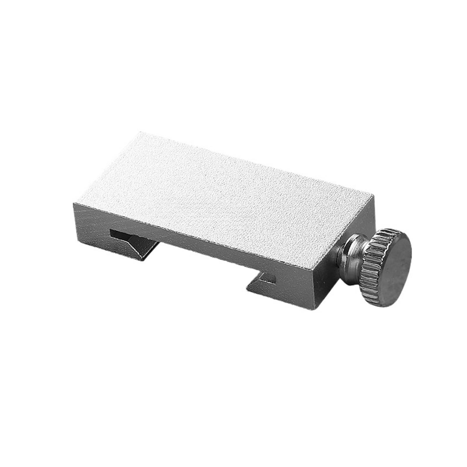 Ygleeuli One Color Ruler Stops Fences Metal Carpenter Square Woodworking Tool Steel Ruler Measuring Marking Gauge Precision Positioning Limit Block For Carpentry Diy(29Mm)