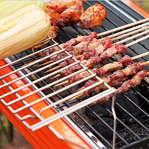Portatile all'aperto per Il Tempo Libero Campeggio casa Barbecue a Carbone Selvatico Barbecue Forno Pieghevole griglia per Barbecue