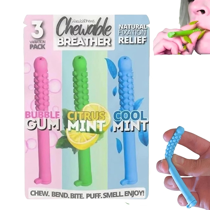 咀嚼型口气清新棒 天然精油戒烟助剂 改善呼吸专用