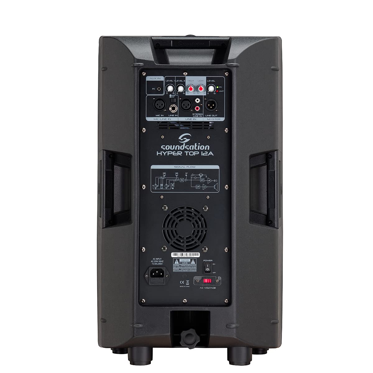 DIFFUSORE BI-AMP SOUNDSATION HYPER TOP 12A 1000W CLASSE D