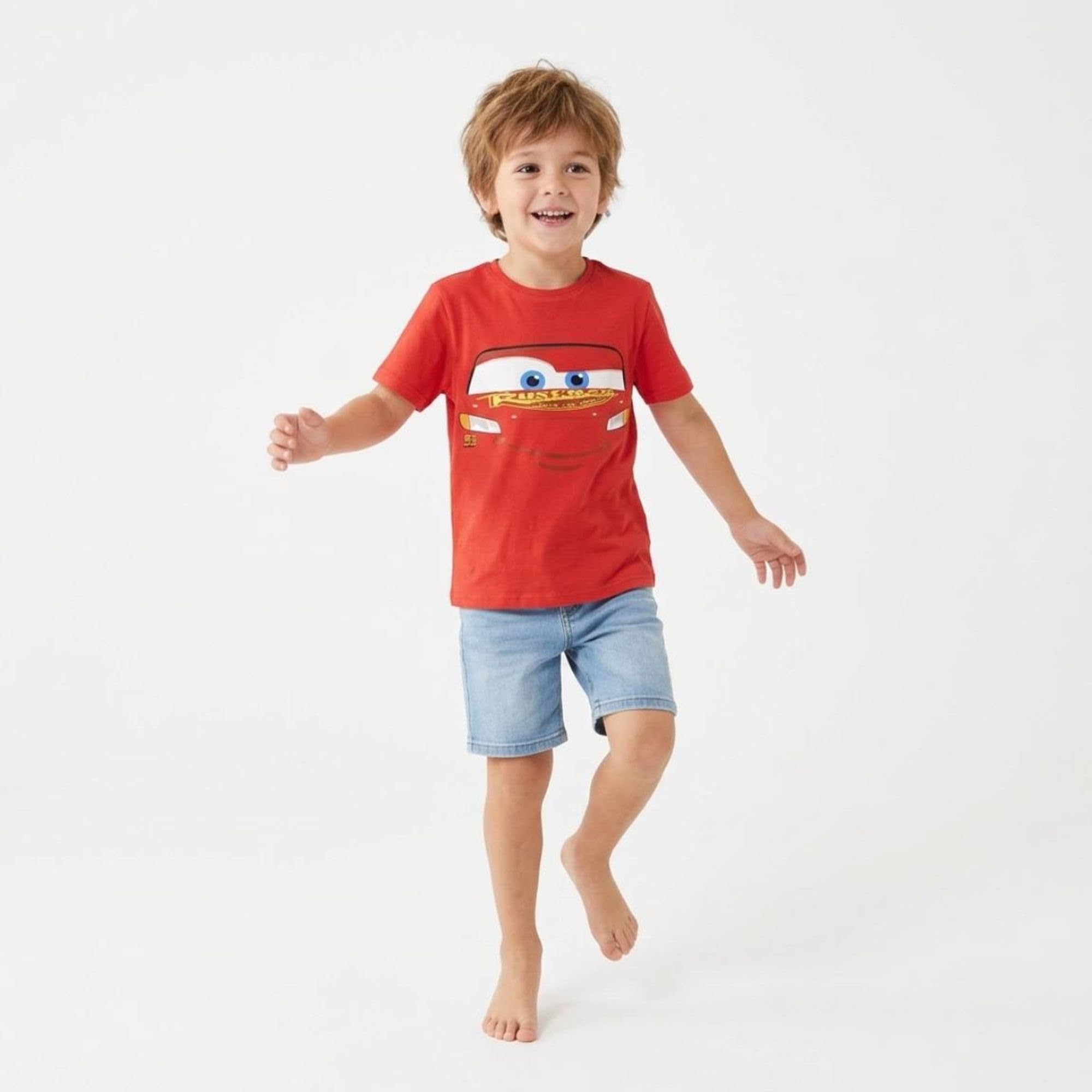 Camiseta Disney de Manga Corta para Niños y Niñas - Camiseta Infantil Disney Transpirable, Suave y Cómoda, 100% Algodón, Ropa para Verano, Uso Diario y Excursiones — view 2