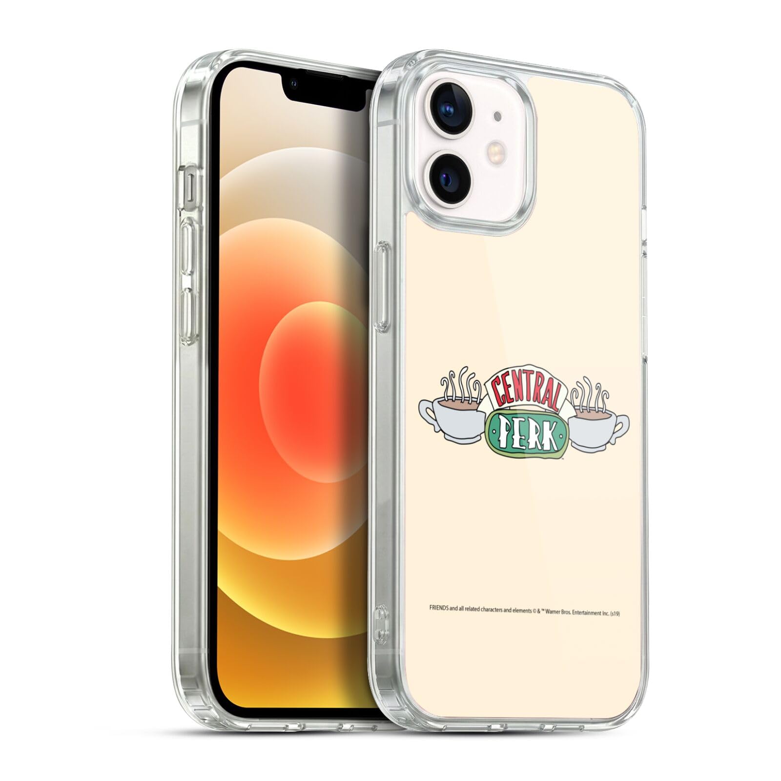 Carcasa iPhone 12 Friends silicona Central Perk protección ligera 7