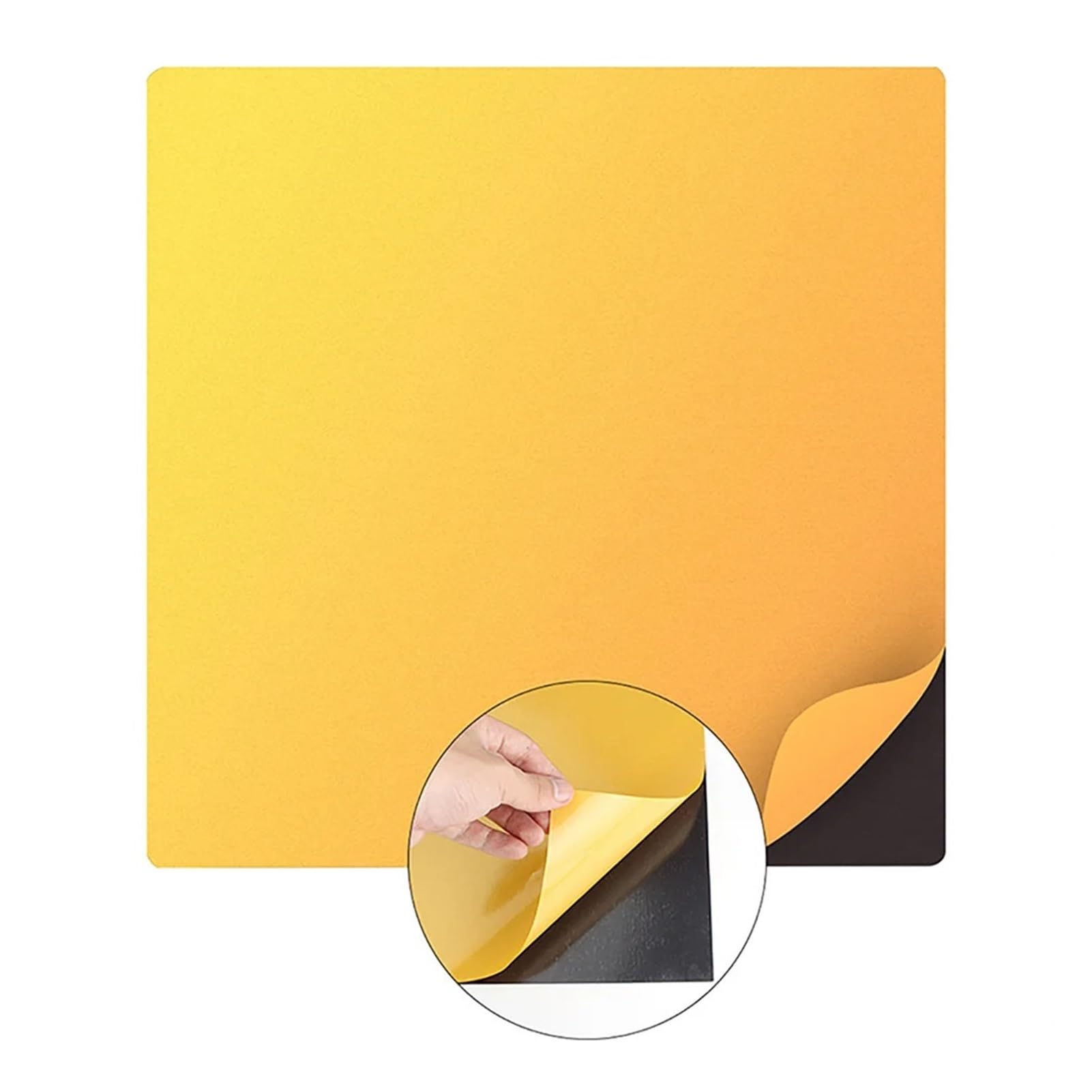 Foglio CPM for lastra di stampa PEI oro 1pc con adesivo magnetico 377x370mm for accessori for stampante 3D Ender-5 Plus