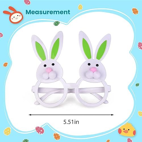 Miniatura 3 de FUN LITTLE TOYS 12 vasos de fiesta de Pascua, orejas de conejo de Pascua, pollito, huevos para niños, vasos divertidos para regalos de fiesta de