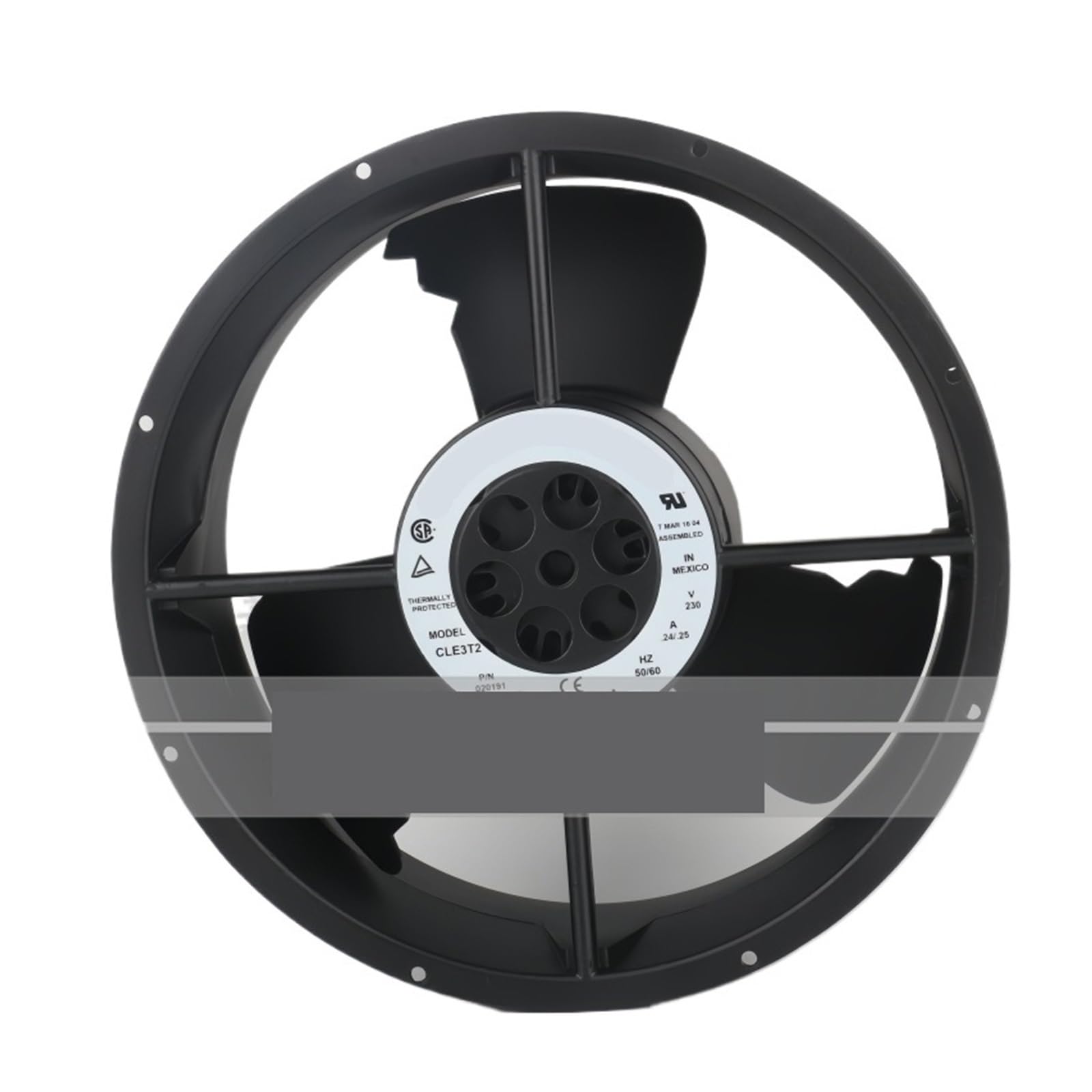Fcarumiqp Cle3l2 /Cle3t2 230V Ac 254X89mm 25489 67W 1400Rpm 1.0A 455Cfm Cooling Fan
