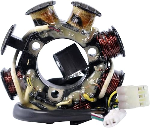 RMSTATOR Estator de repuesto para Yamaha Venture 500 V-Max 500 XT XTC XTR DeluxeV-Max 600 SX SXS XT XTC XTRSX 500 R 1997-2001 OEM Repl.#