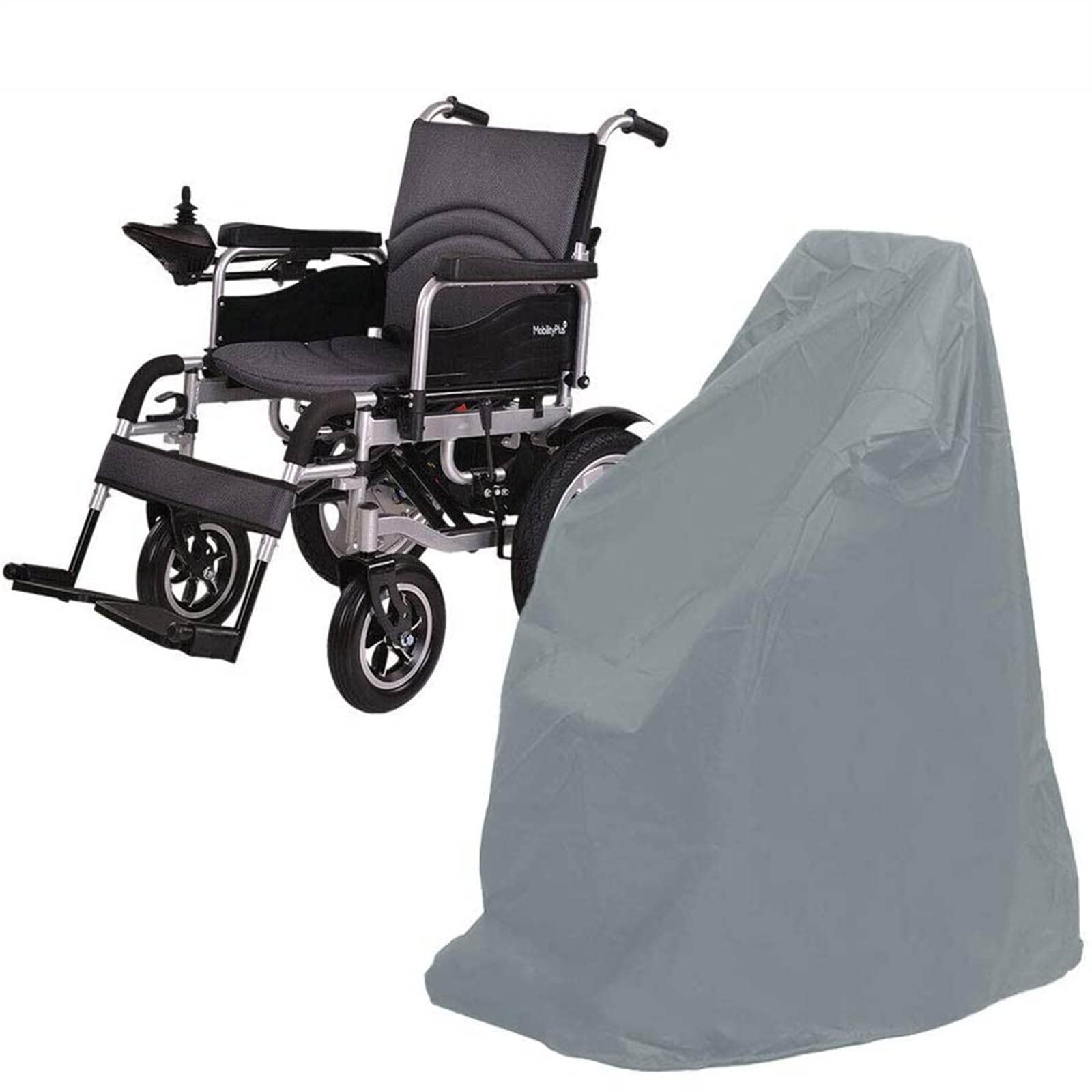 Funda protectora para silla de ruedas, Funda impermeable para scooter de movilidad, Funda protectora para silla de ruedas eléctrica Funda impermeable para exteriores a prueba de polvo (115 x 75 x 130