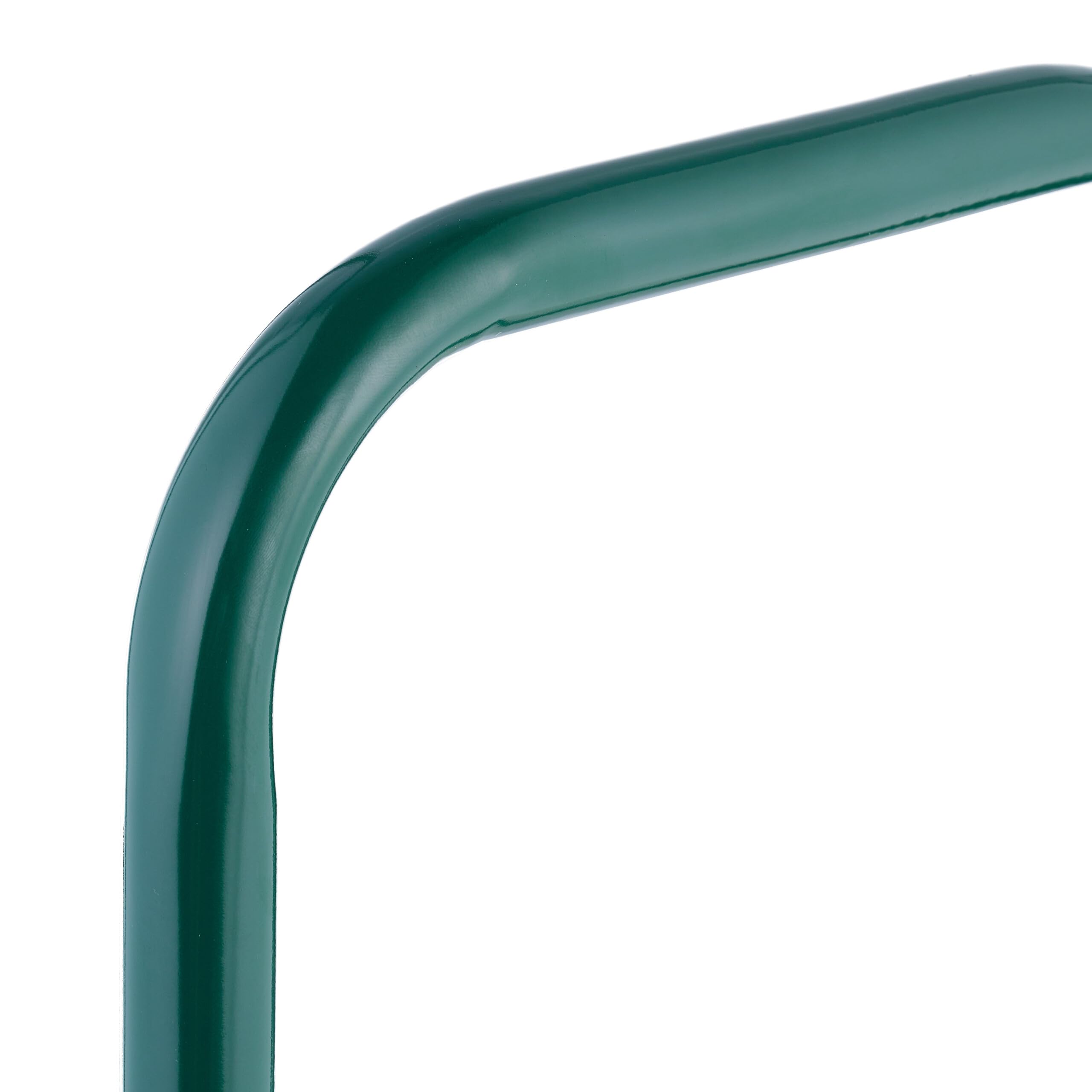 Relaxdays Carrello Portalegna, Carretto Trasporto Ceppi di Legna da Max. 60 kg, Carriola a 2 Ruote, in Acciaio, Verde