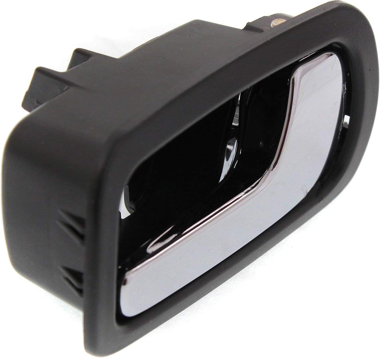 Compatible with 05-10 Cobalt Inside Inner Interior Black Front Door Handle Pair Set Left Right