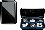 Organisateur de la pilule de voyage, grand contenant de cas de pilule de poche quotidien Pill Box Médicament Porte-cas de médecine portable Organisateur pour la vitamine (Purple)
