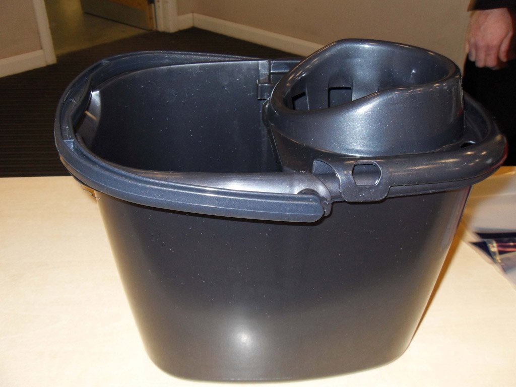 TML Mop Bucket & Ringer Graphite - 12 Litre