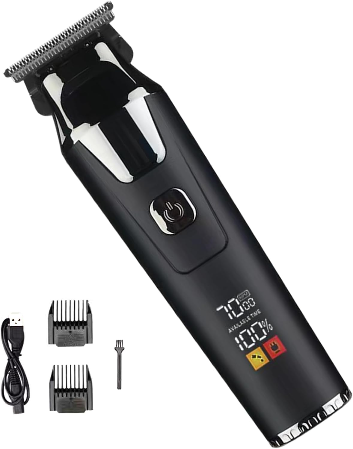 Hair Trimmer, Professional Electric Hair Clippers Set, Quiet Cordless Rechargeable Grooming Tool for Barber, Home, Kids, Women, Household and Trimming, 3.94 inches